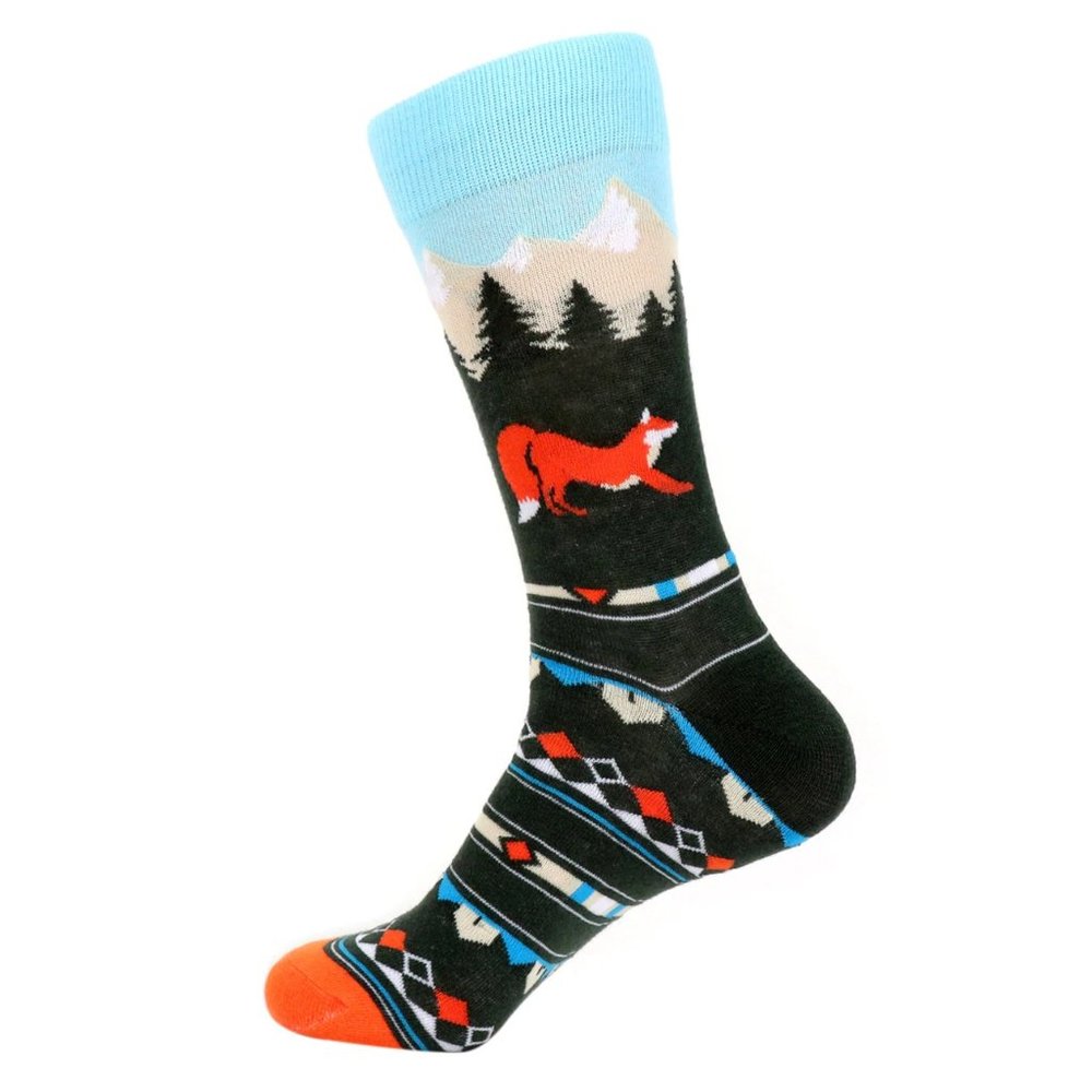 Men's Fox Novelty Socks
